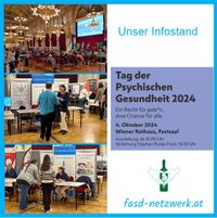 fasd-netzwerk.at beim Tag der psychischen Gesundheit 2024